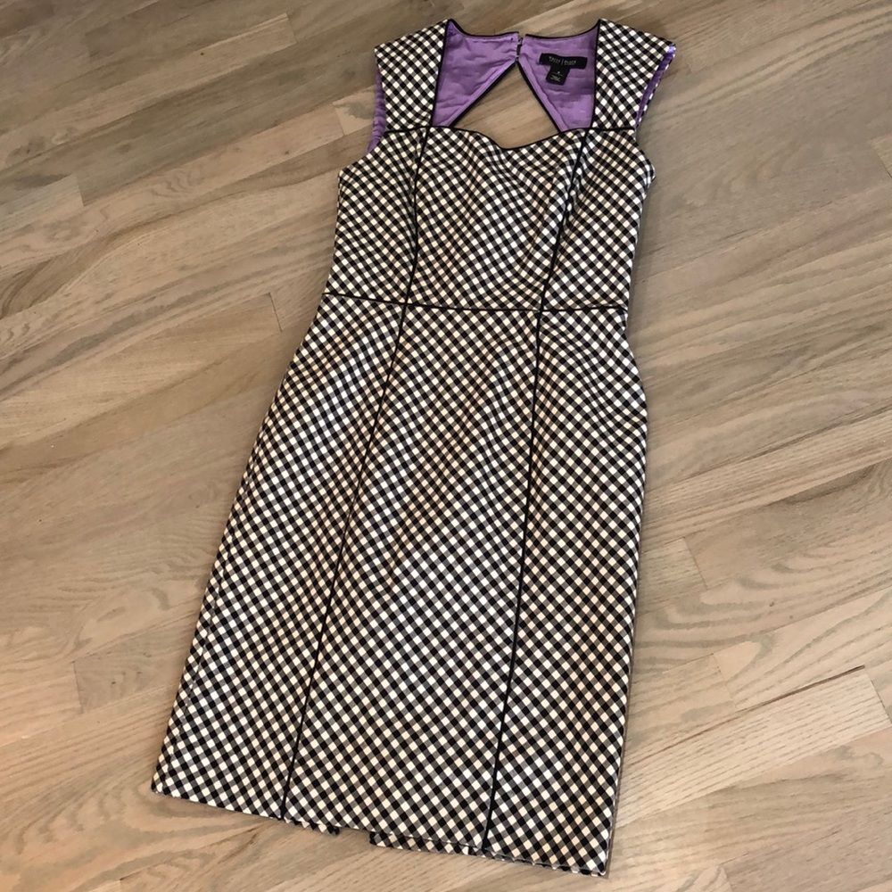 White House Black Market Houndstooth Dress